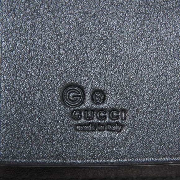 Gucci Key Case Black Leather Wallet (Pre-Owned) - Picture 6 of 11